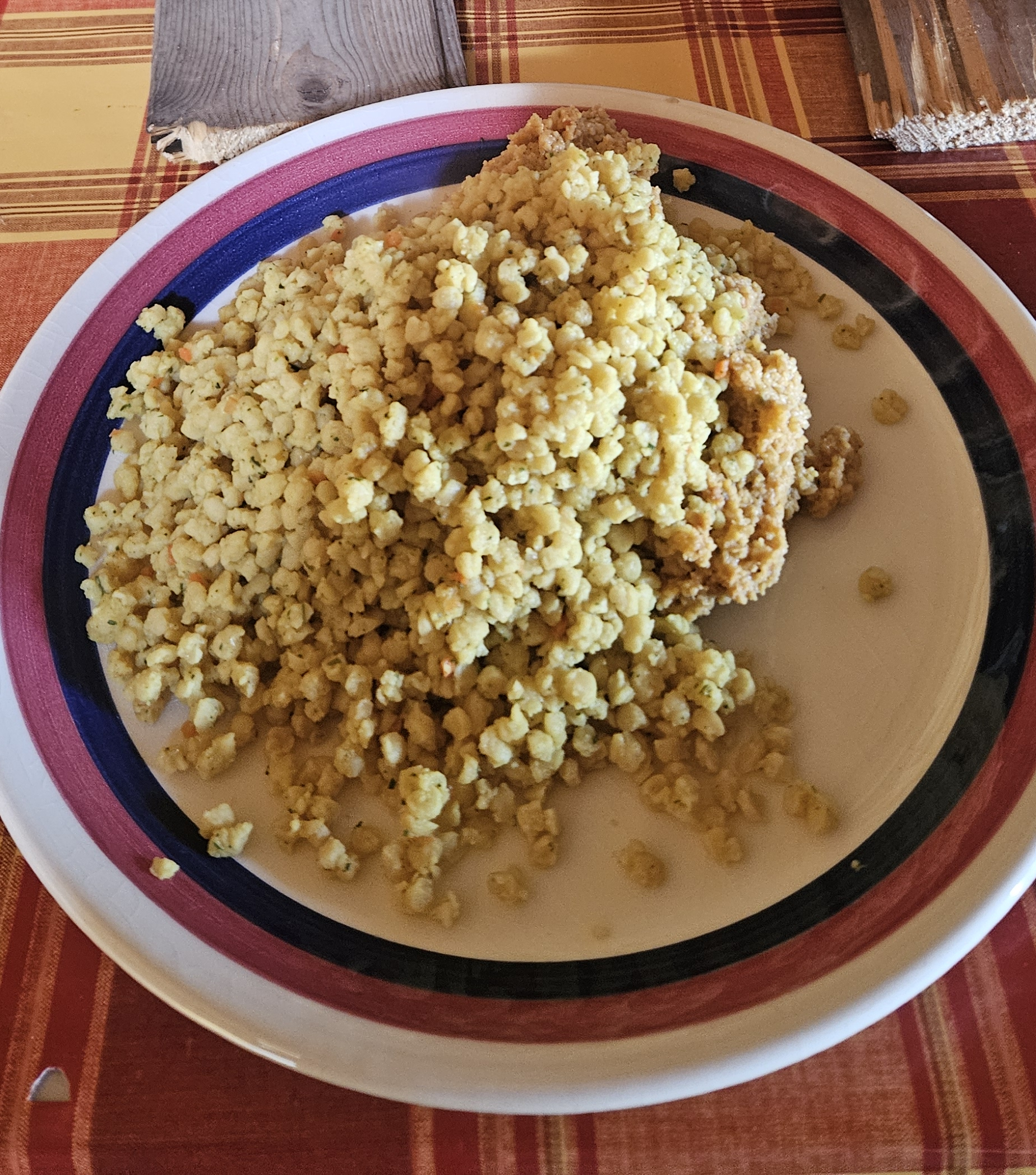 Couscous-Soja-Erdnuss-Curry Couscous-Soja-Erdnuss-Curry